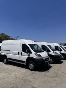 Our cargo vans