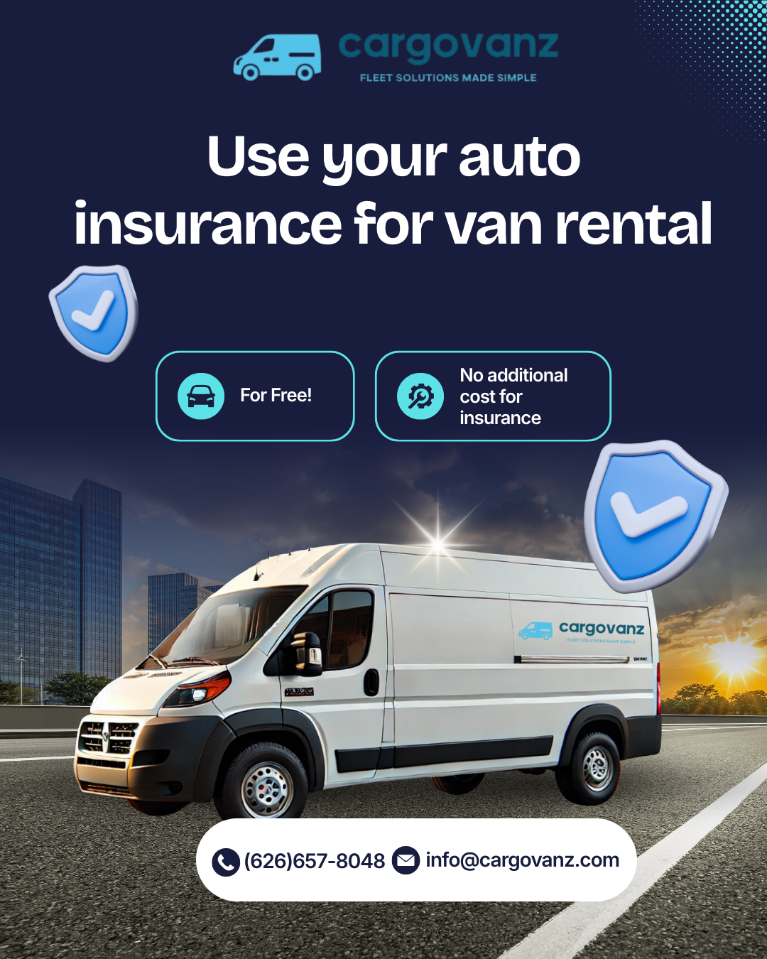 Cargo Van Rental Auto Insurance